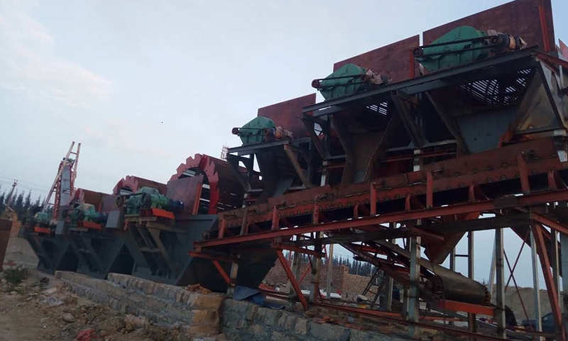 江西選鎢礦設備生產現場